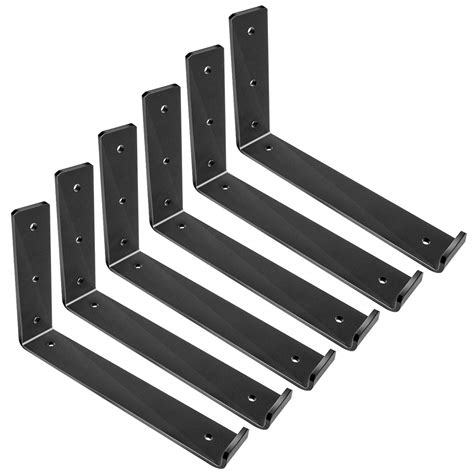 8 inch metal shelf brackets|mounting brackets for floating shelves.